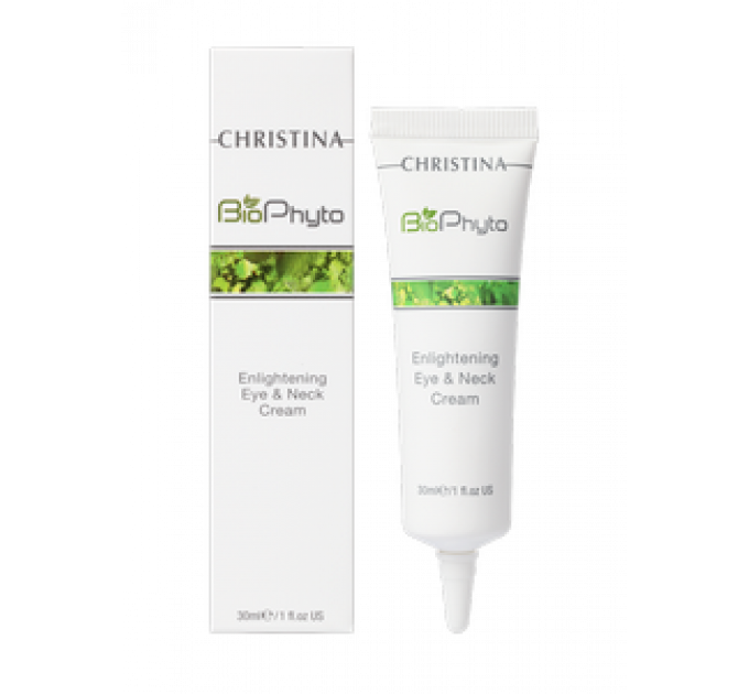 Christina Bio Phyto Enlightening Eye and Neck Cream осветляющий крем для кожи вокруг глаз и шеи
